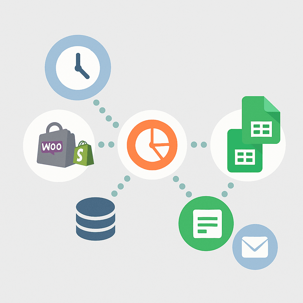 Automatyczny raport sprzedaży dziennej