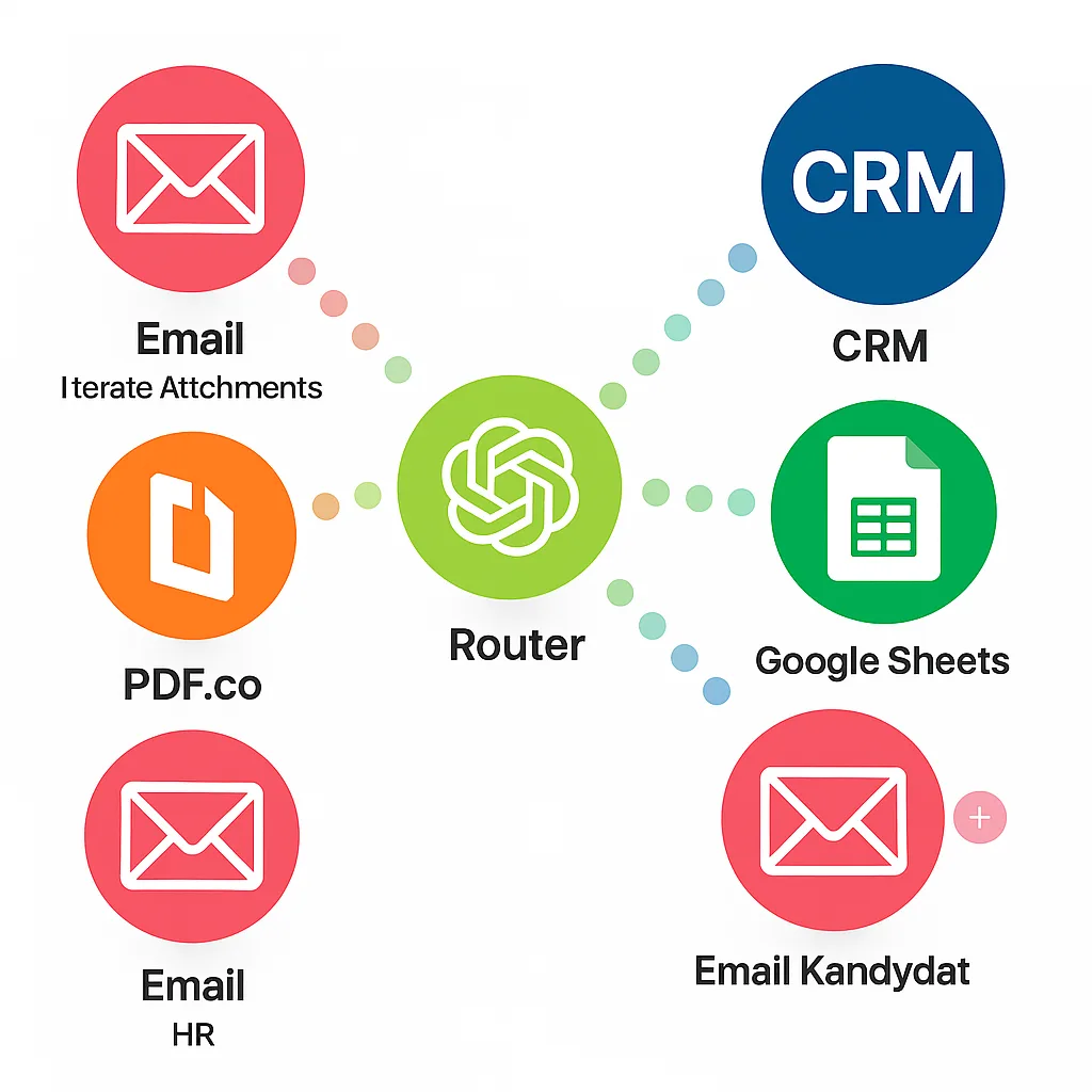 Automatyczne sortowanie CV