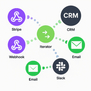 Obsługa płatności Stripe → CRM